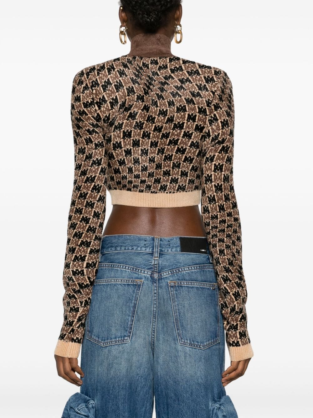 MA Swirl cropped top