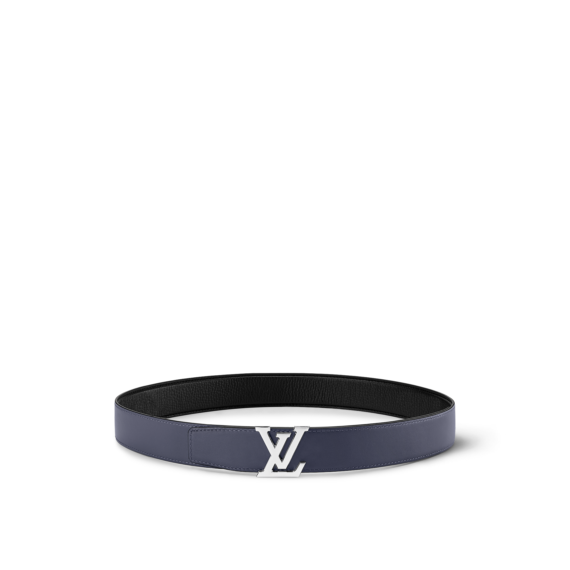 LV Heritage 35mm Reversible Belt Other Leathers - Midnight Blue