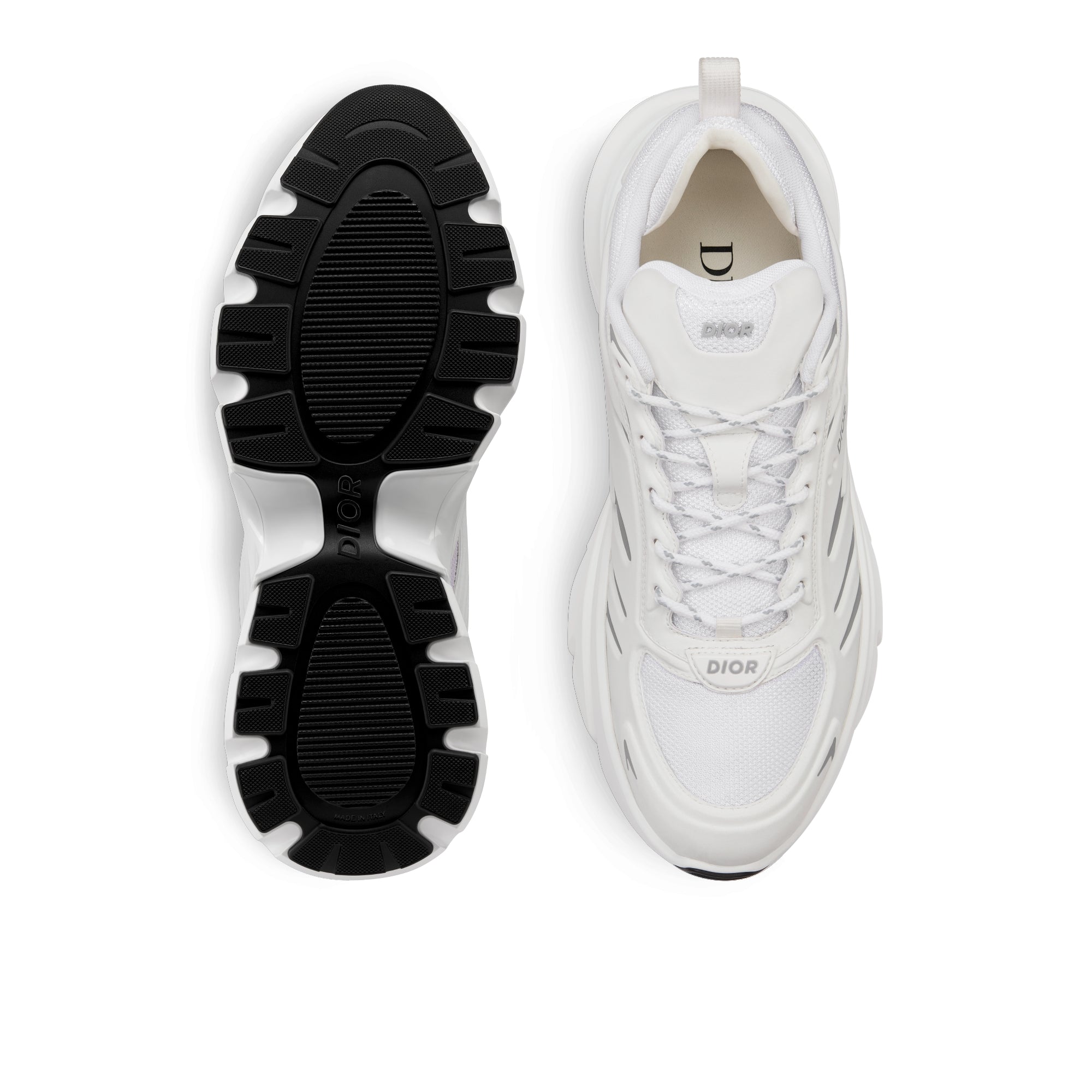 B44 Blade Sneaker - White Technical Mesh and White Technical Fabric