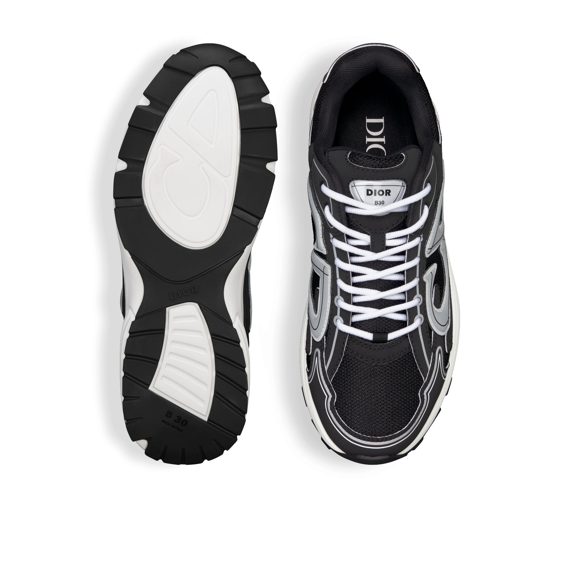 B30 Sneaker - Black Mesh and Technical Fabric