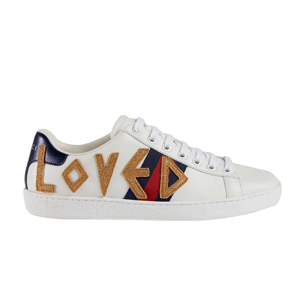 Gucci Ace Embroidered Love (Women's)