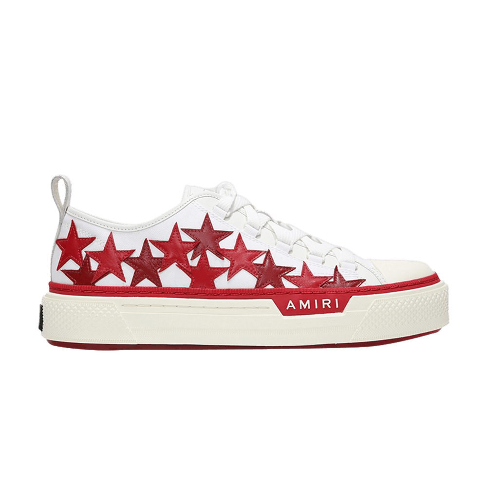 Amiri Stars Court Low 'White Red'