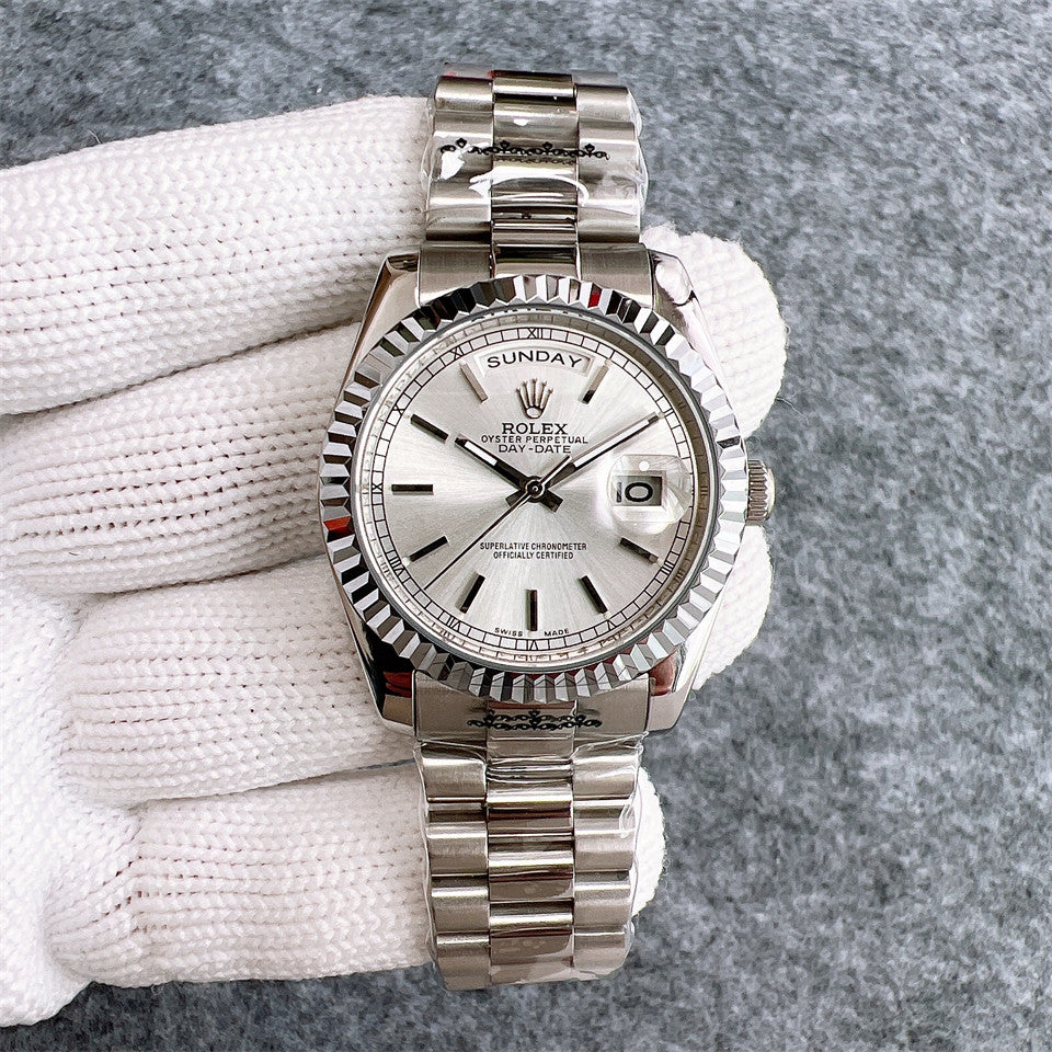 Rolex Day-Date 36mm Silver