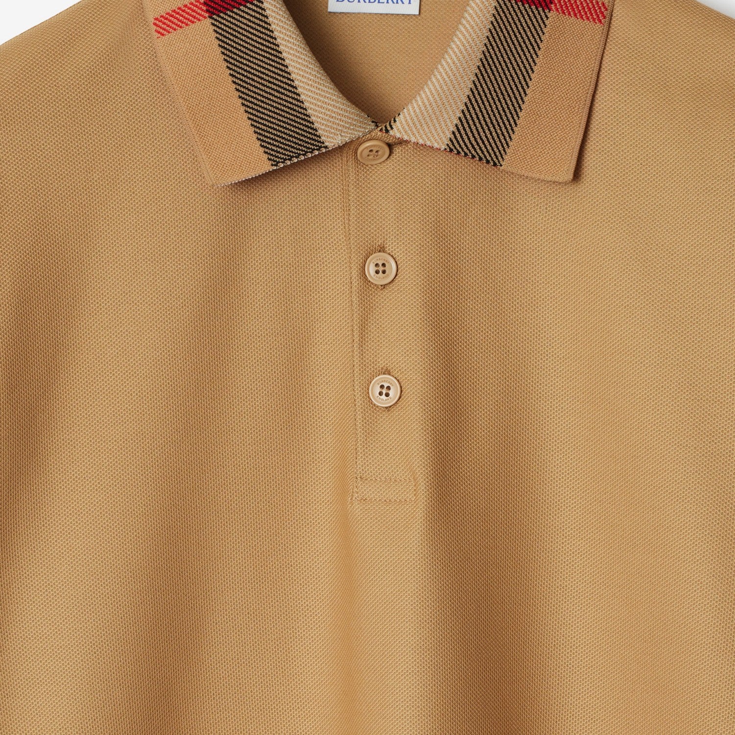 Cotton Polo Shirt - Archive beige