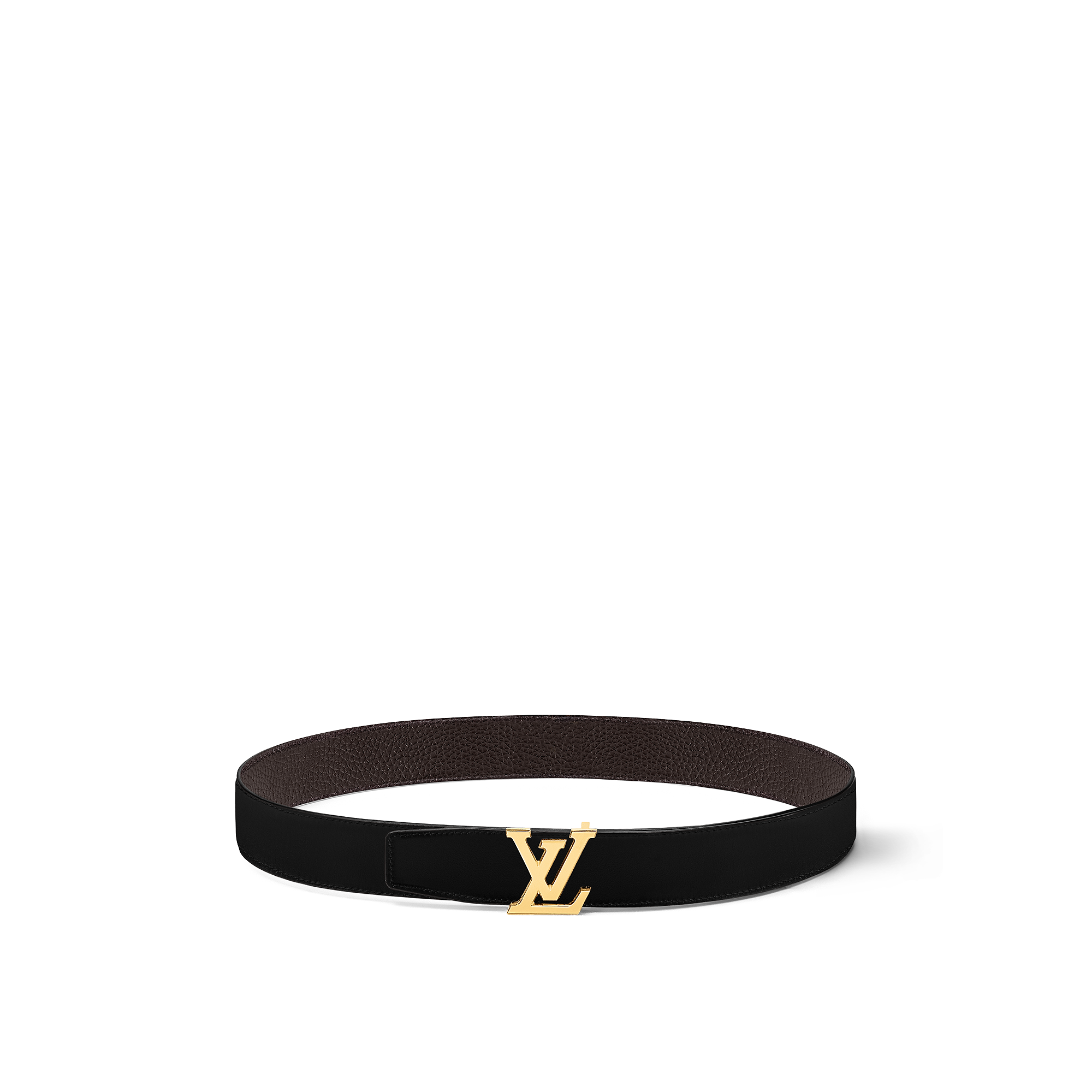 LV Heritage 35mm Reversible Belt Other Leathers - Marron Fonce