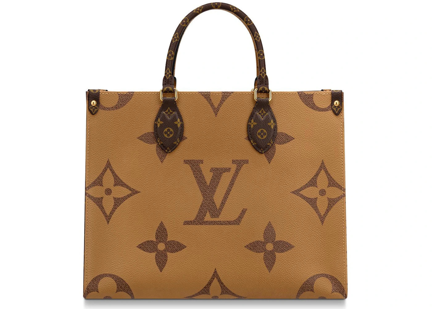 Louis Vuitton Onthego Monogram Giant Reverse MM Brown