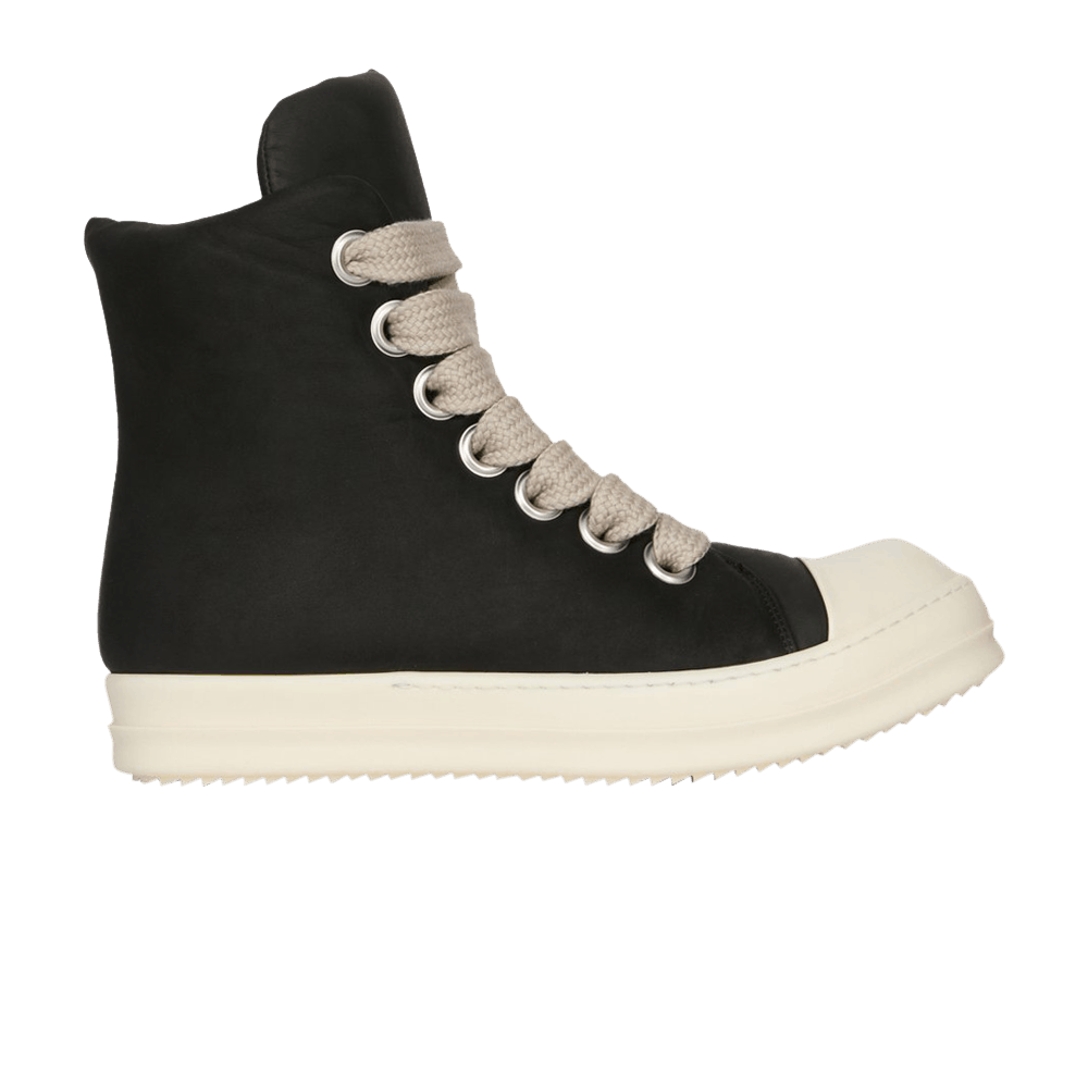 Rick Owens Porterville Jumbo Laced Padded High 'Black Milk'