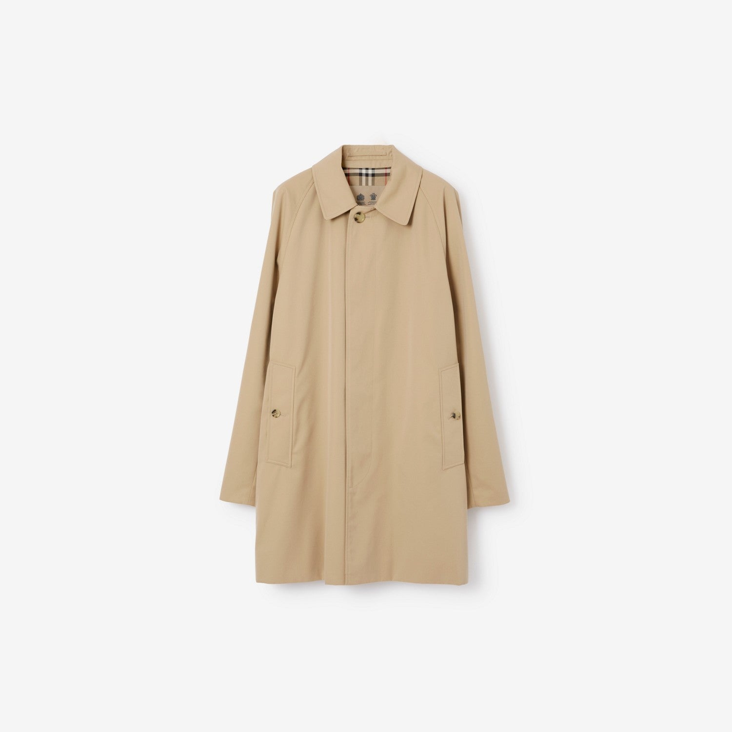 Short Camden Heritage Car Coat - Honey