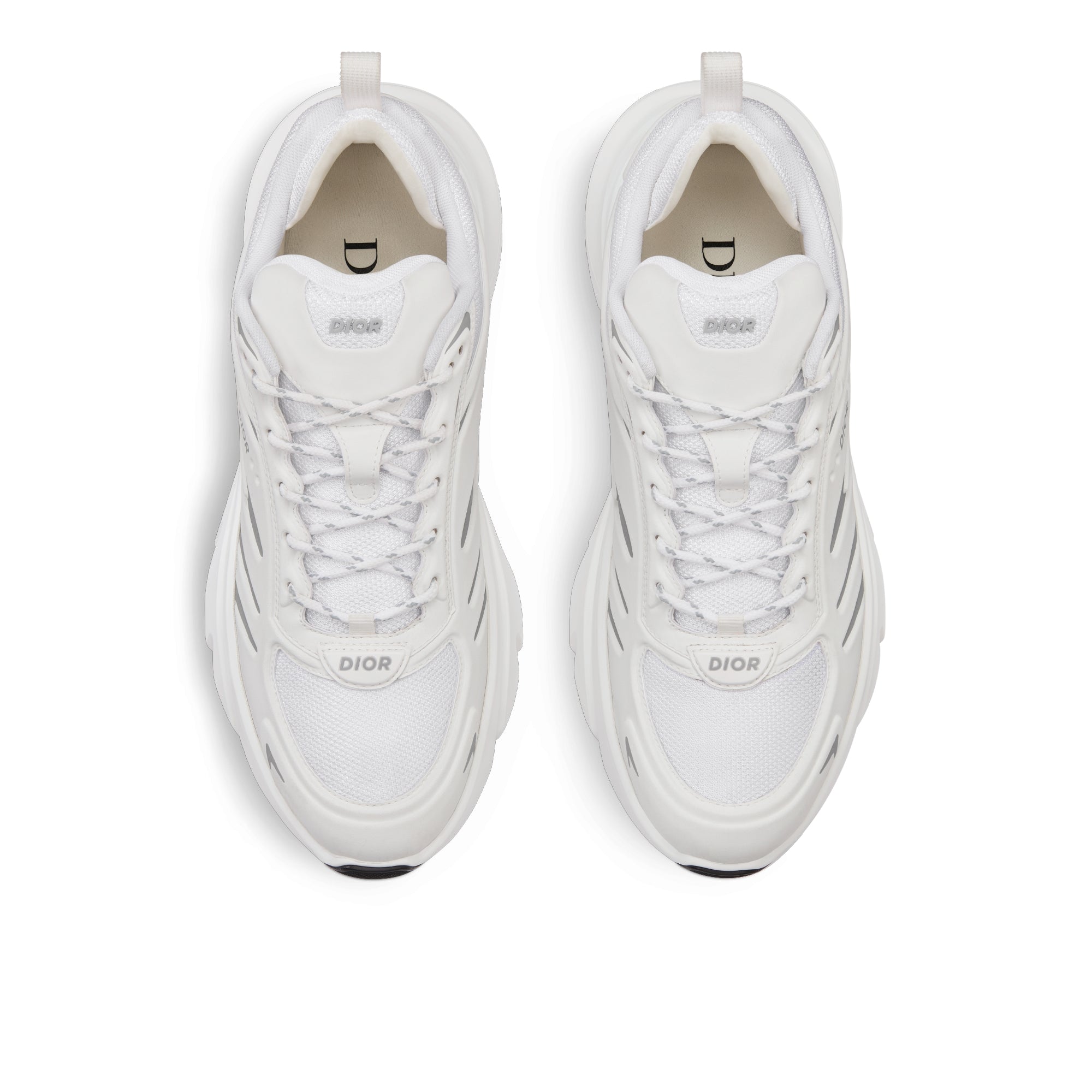 B44 Blade Sneaker - White Technical Mesh and White Technical Fabric