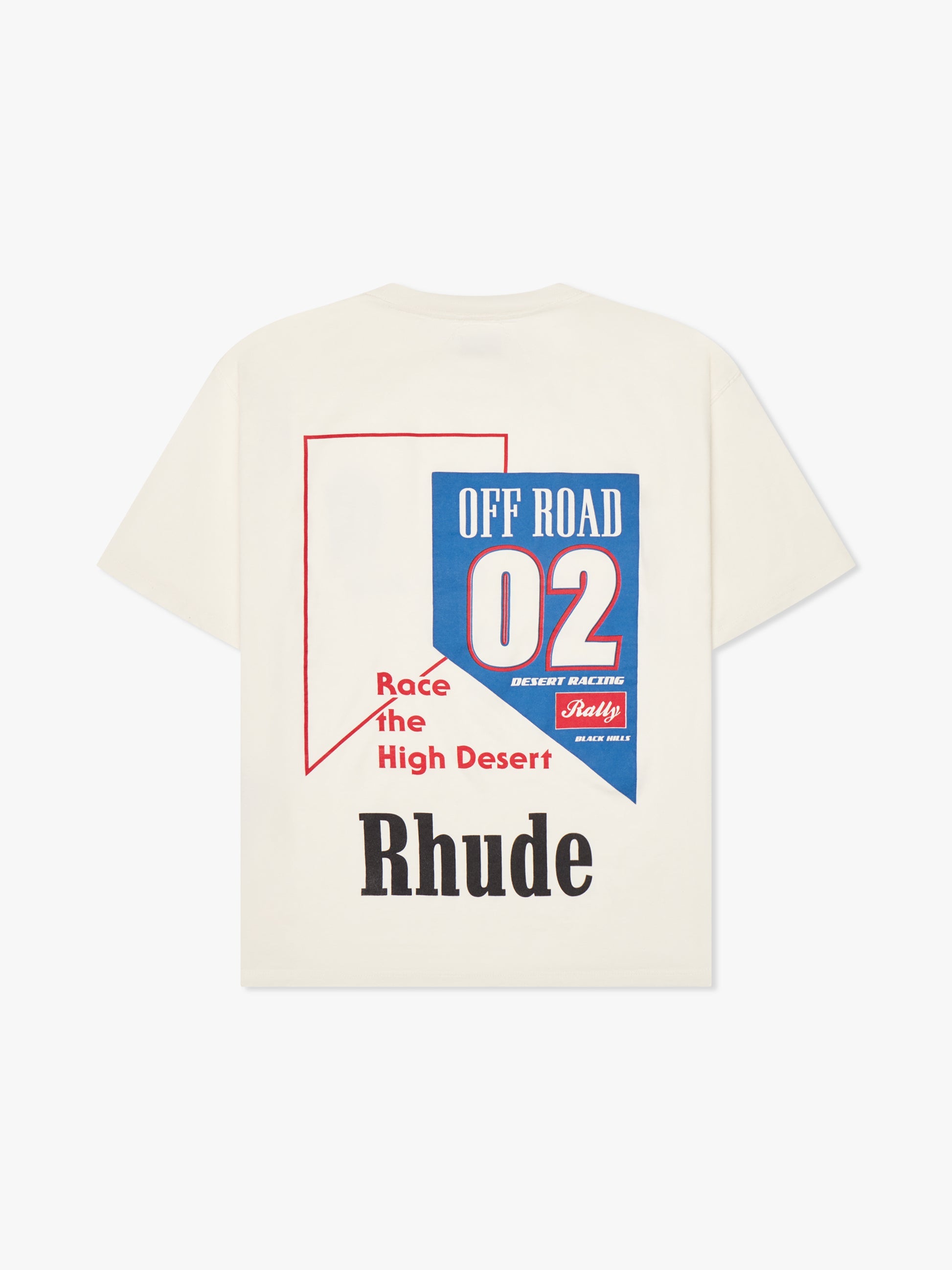 RHUDE 02 TEE - VTG WHITE