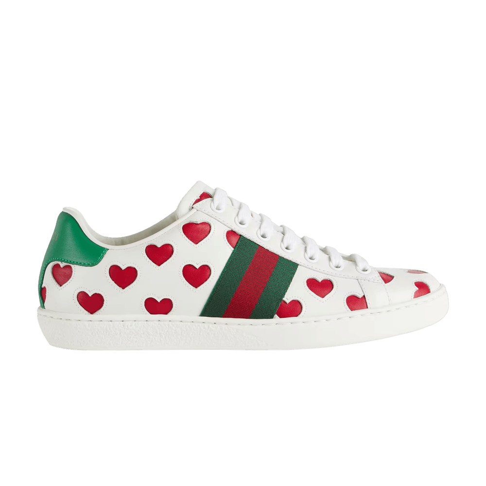 Gucci Ace Hearts (Women's)