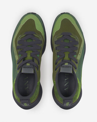 L-I MESH SNEAKERS - DARK GREEN/GREEN