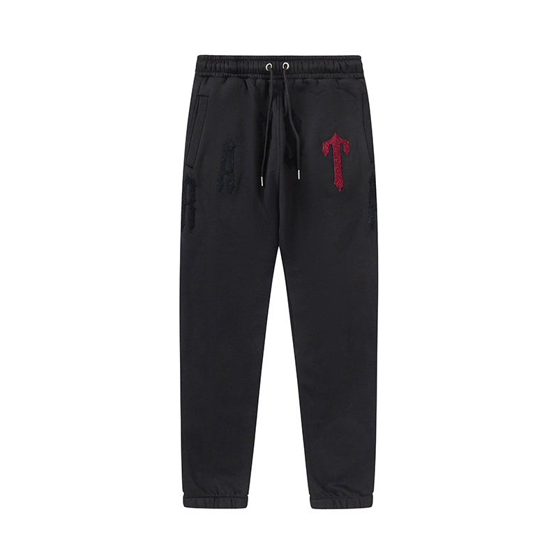 Trapstar 'It's a Secret' Black/Red Tracksuit