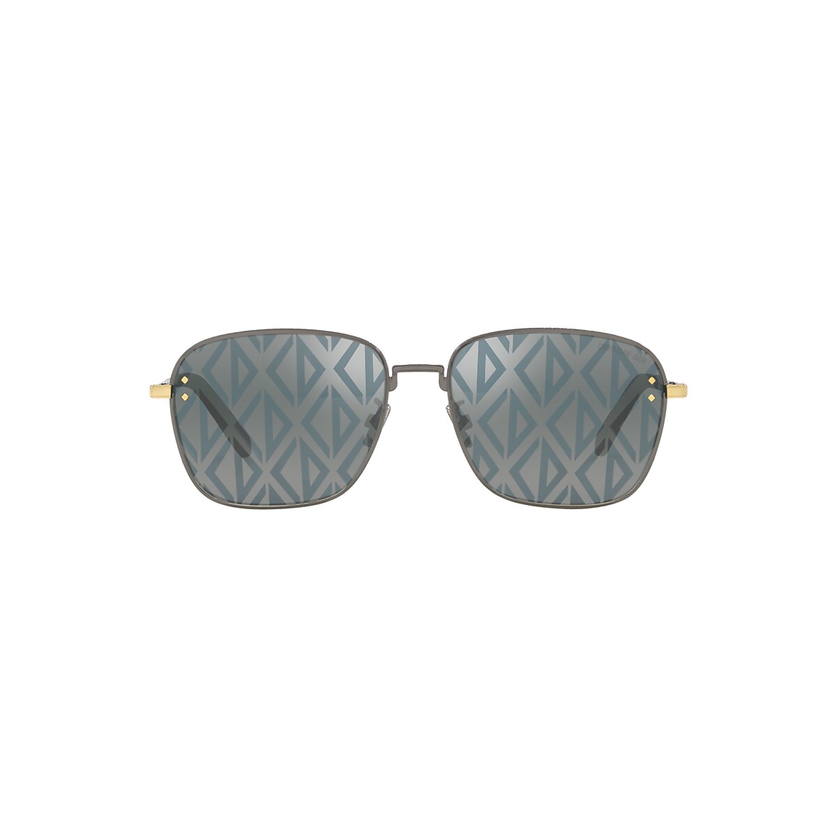 DIOR CD Diamond S4U Brown - Men Luxury Sunglasses, Blue Lens