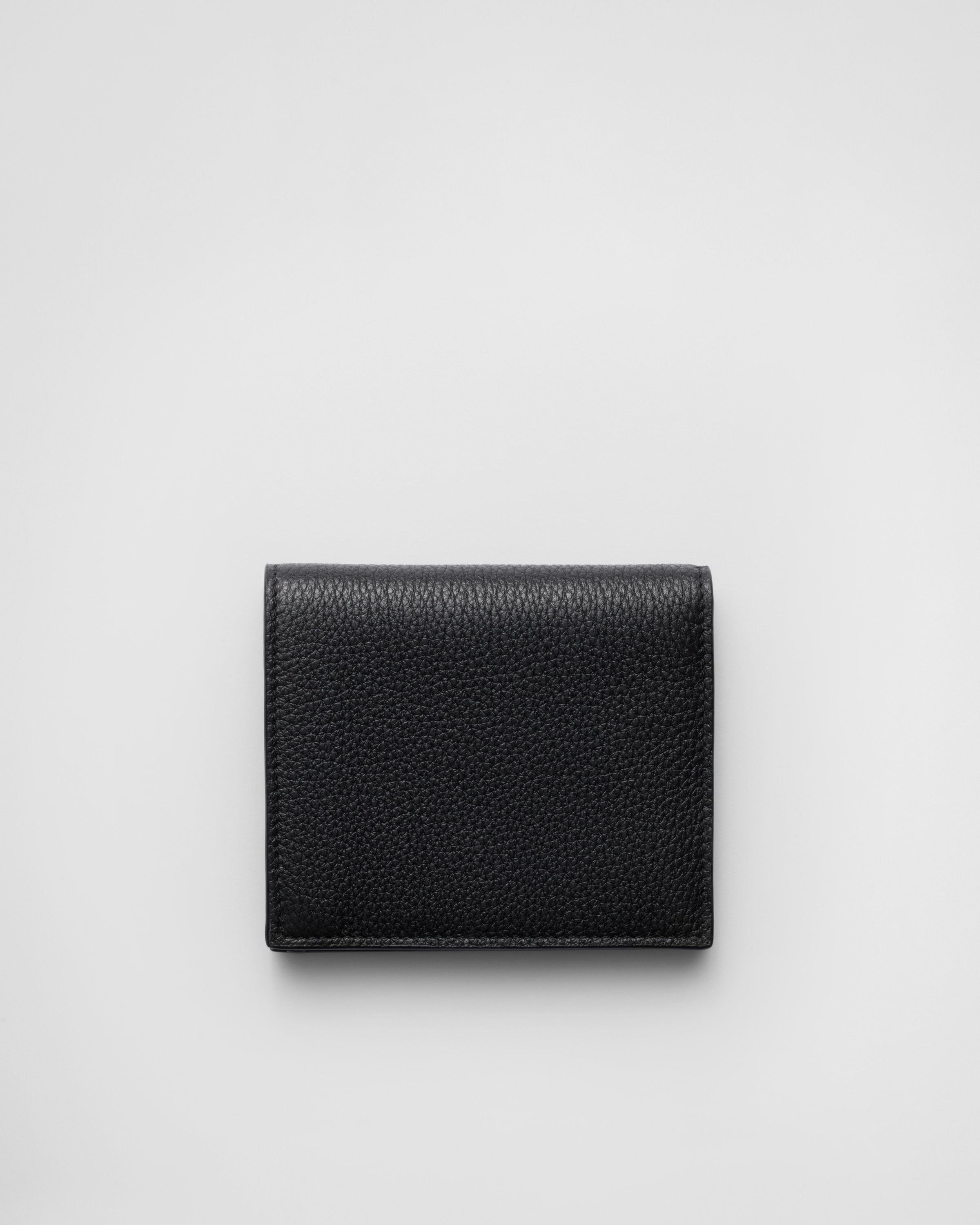 Leather wallet Black