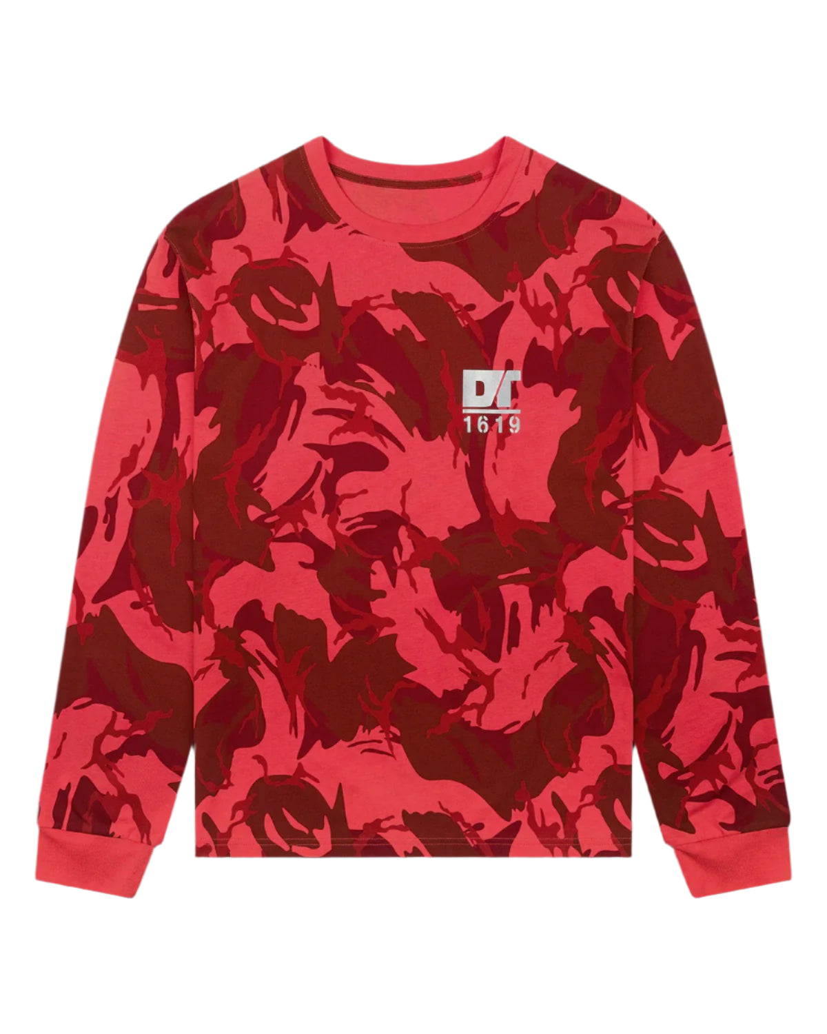 DT Outdoor Long Sleeve Tee Red Red