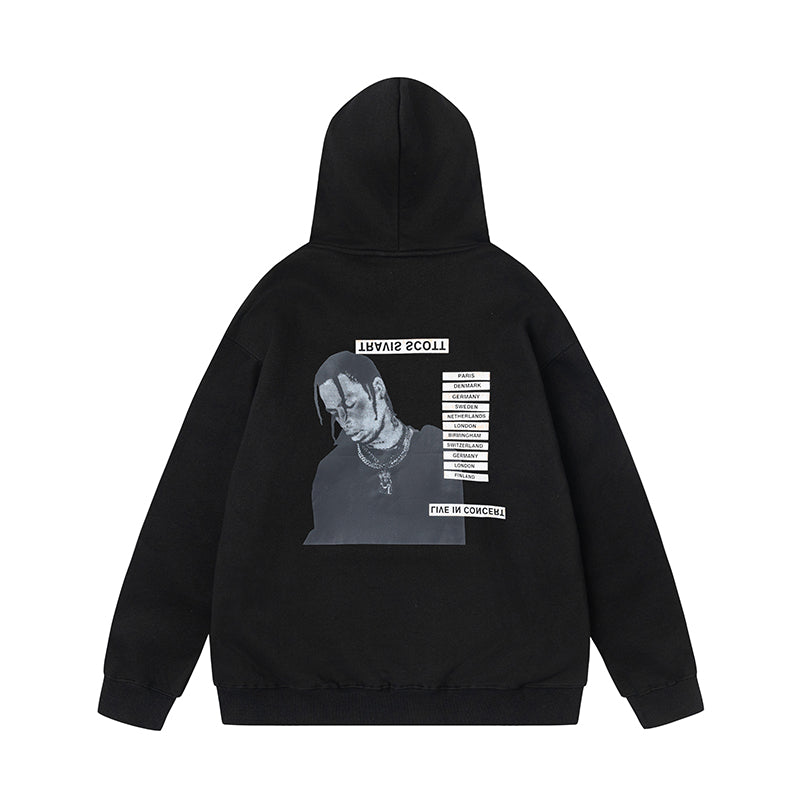 Travis Scott Hoodie Birds Eye View Tour Europe Tour