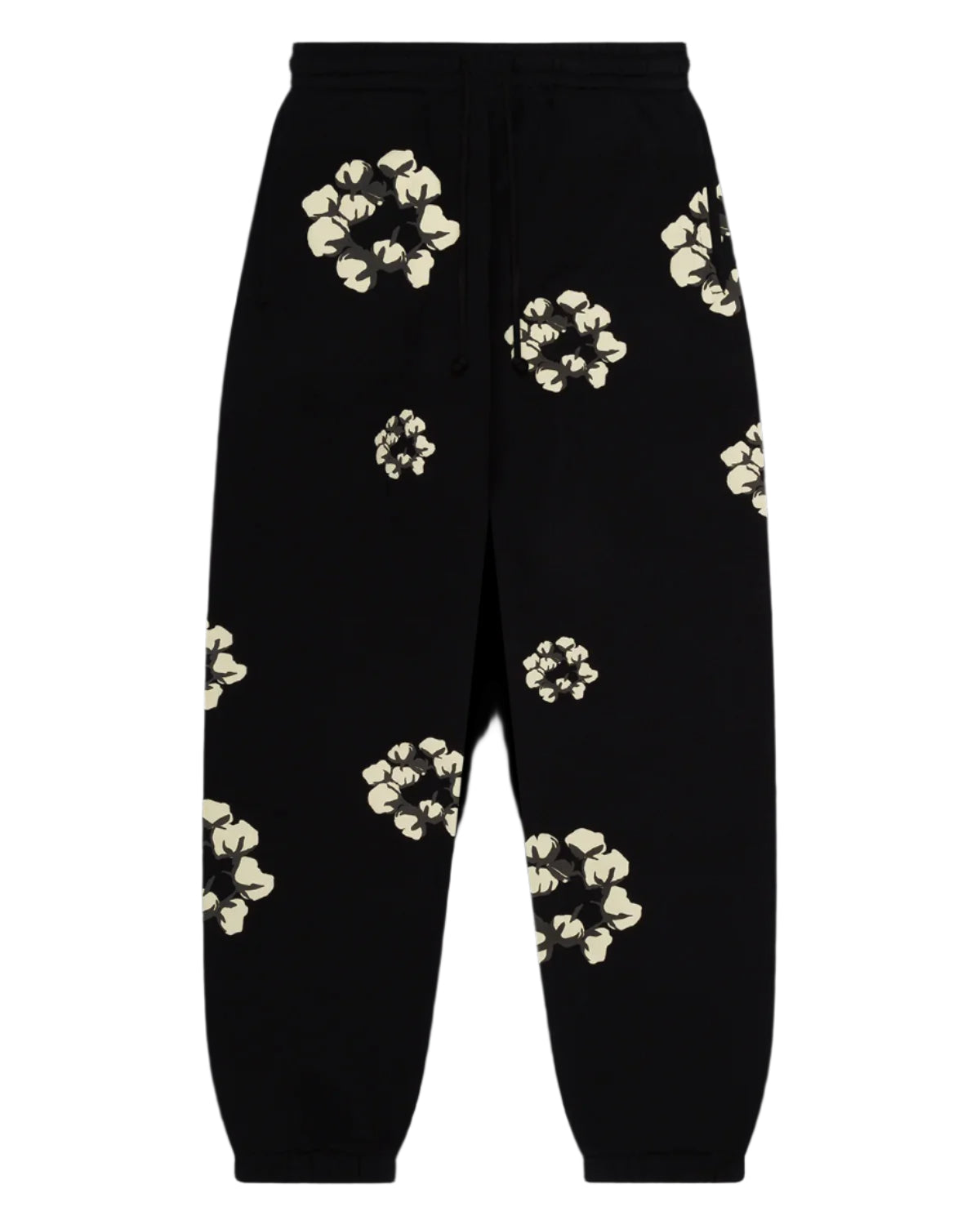 Cactus Tears Wreath Sweatpants Black Black