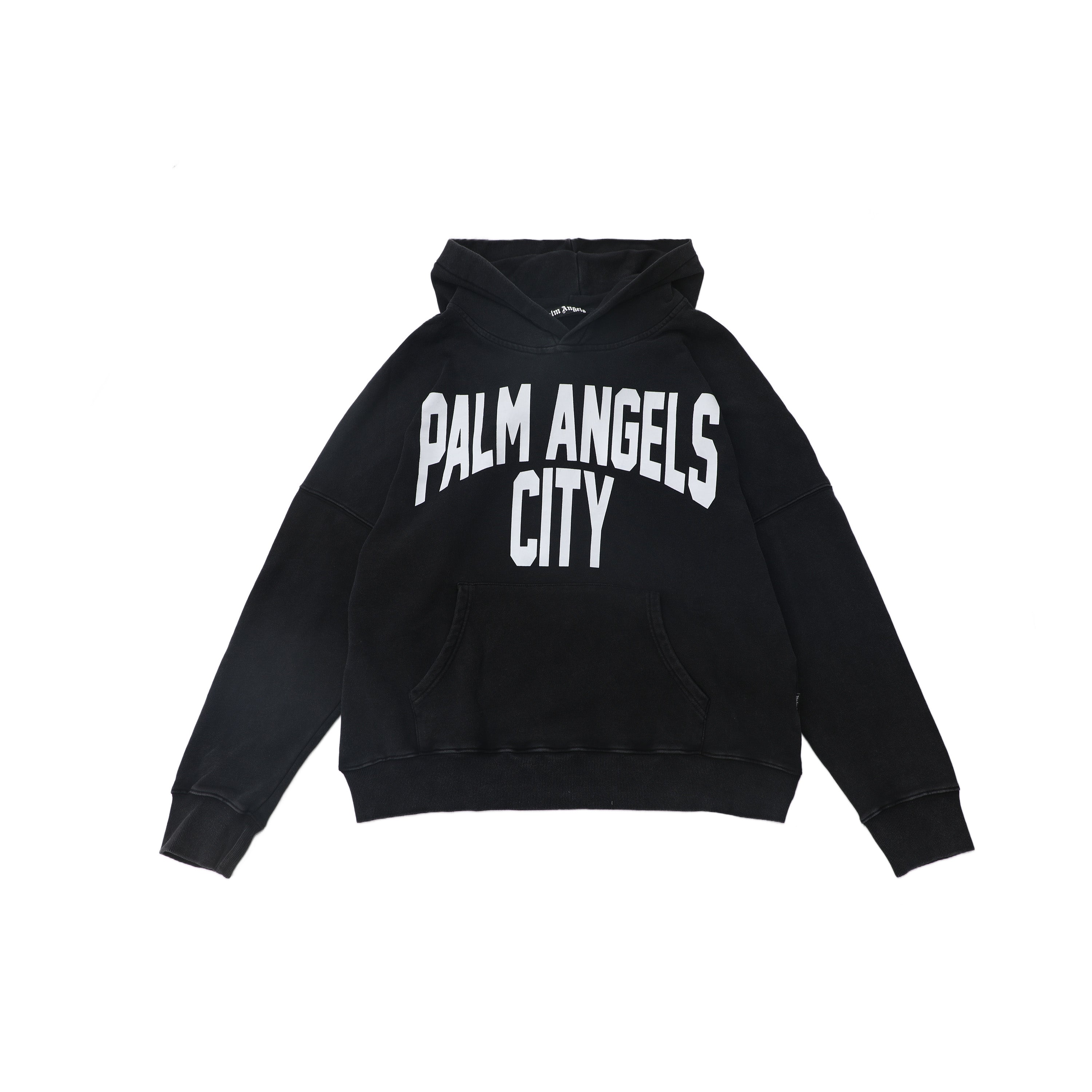 Palm Angels Hoodie White Logo