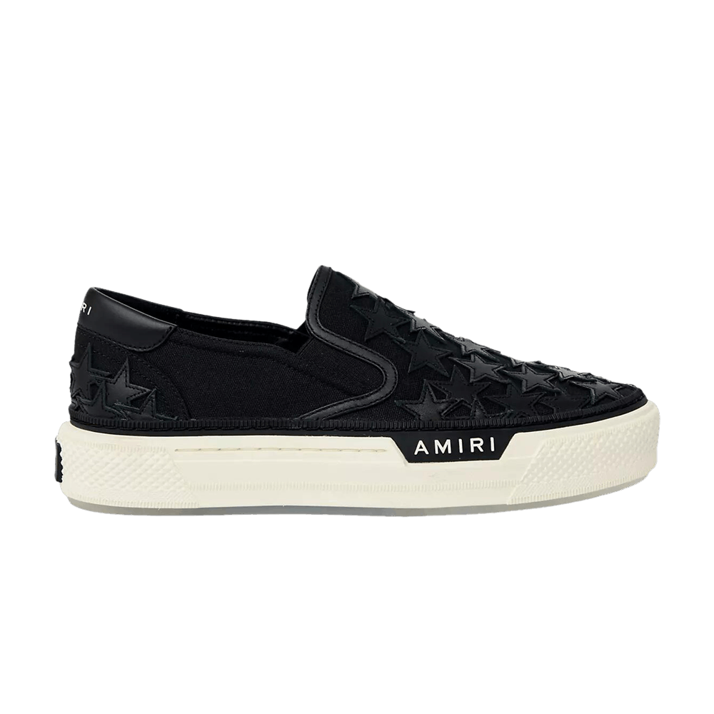 Amiri Stars Court Slip-On 'Black'