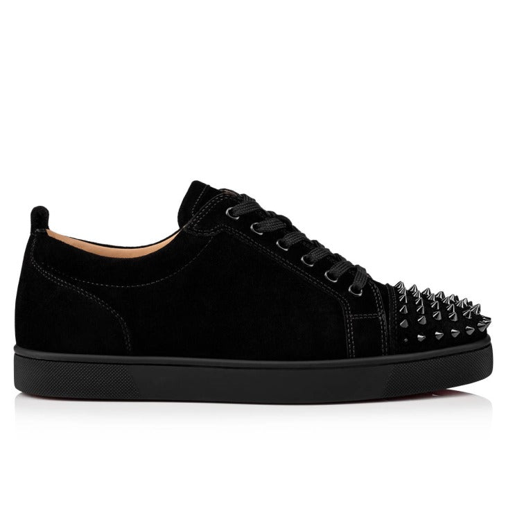 Christian Louboutin Louis Junior Spikes Black