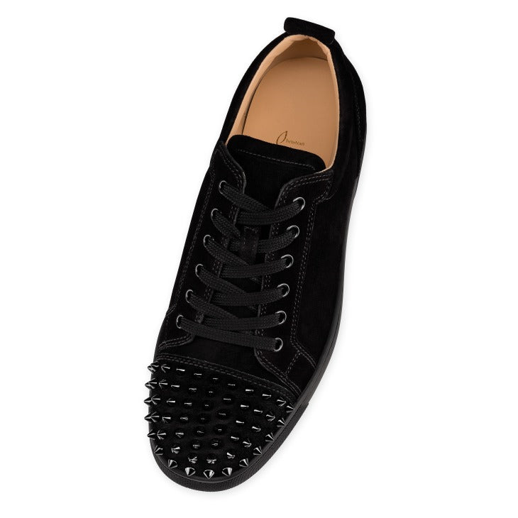 Christian Louboutin Louis Junior Spikes Black