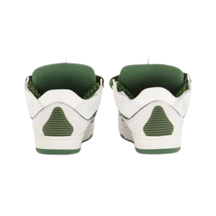 Lanvin Curb Leather White/Green