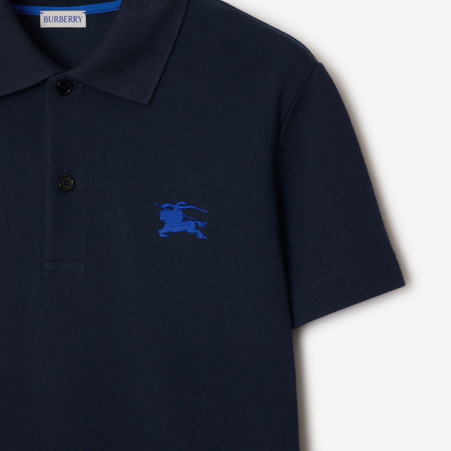 Cotton Polo Shirt - Navy