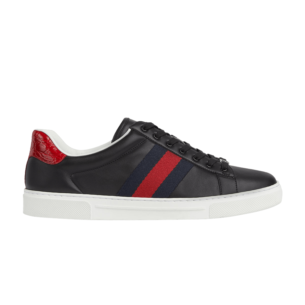 Gucci Ace Web Black Navy Red