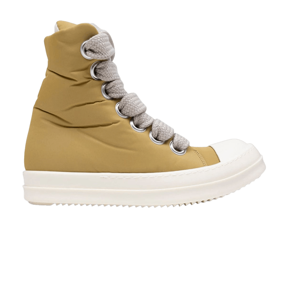 Rick Owens Wmns Lido DRKSHDW Jumbo Lace Puffer High 'Mustard'