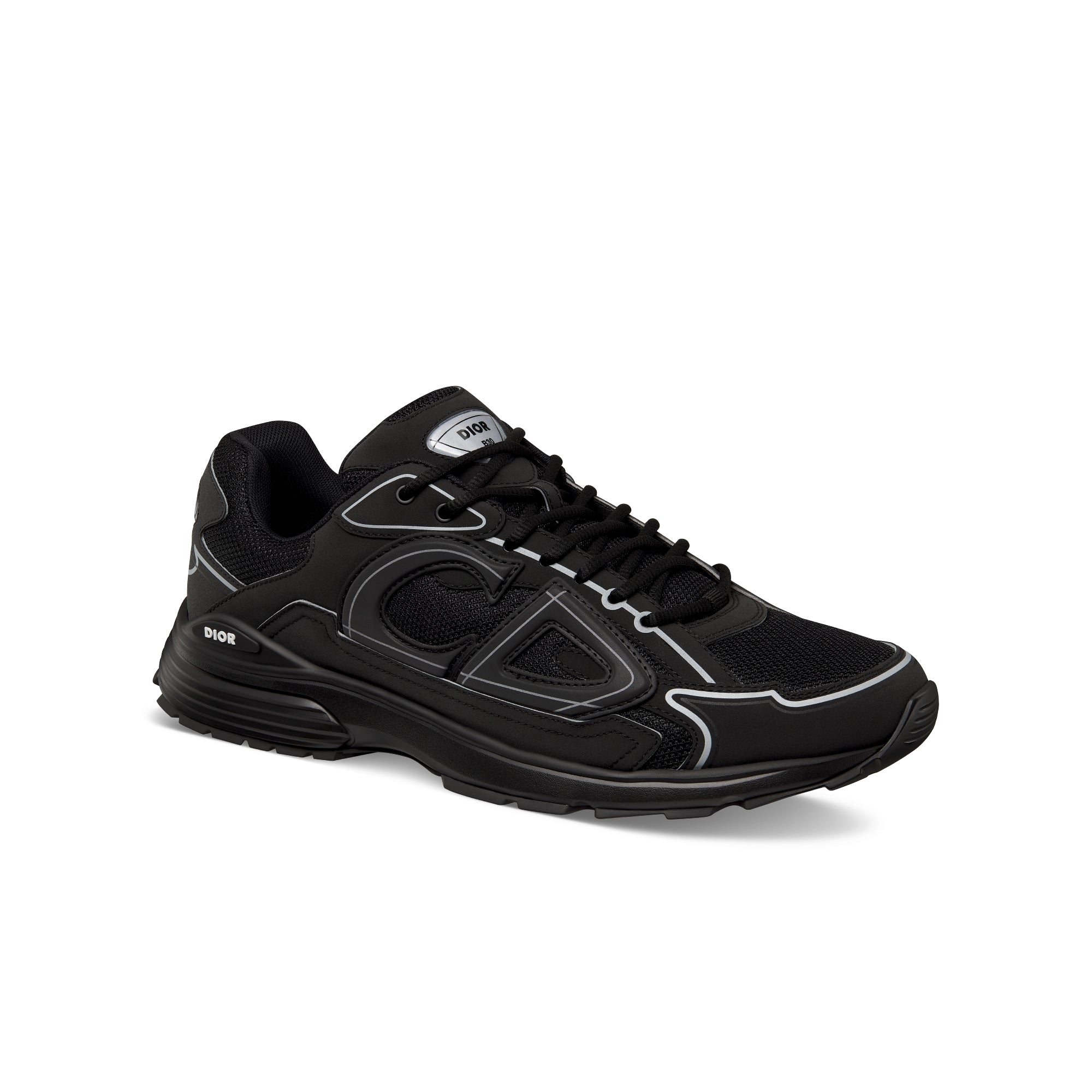 B30 Sneaker - Black Mesh and Technical Fabric