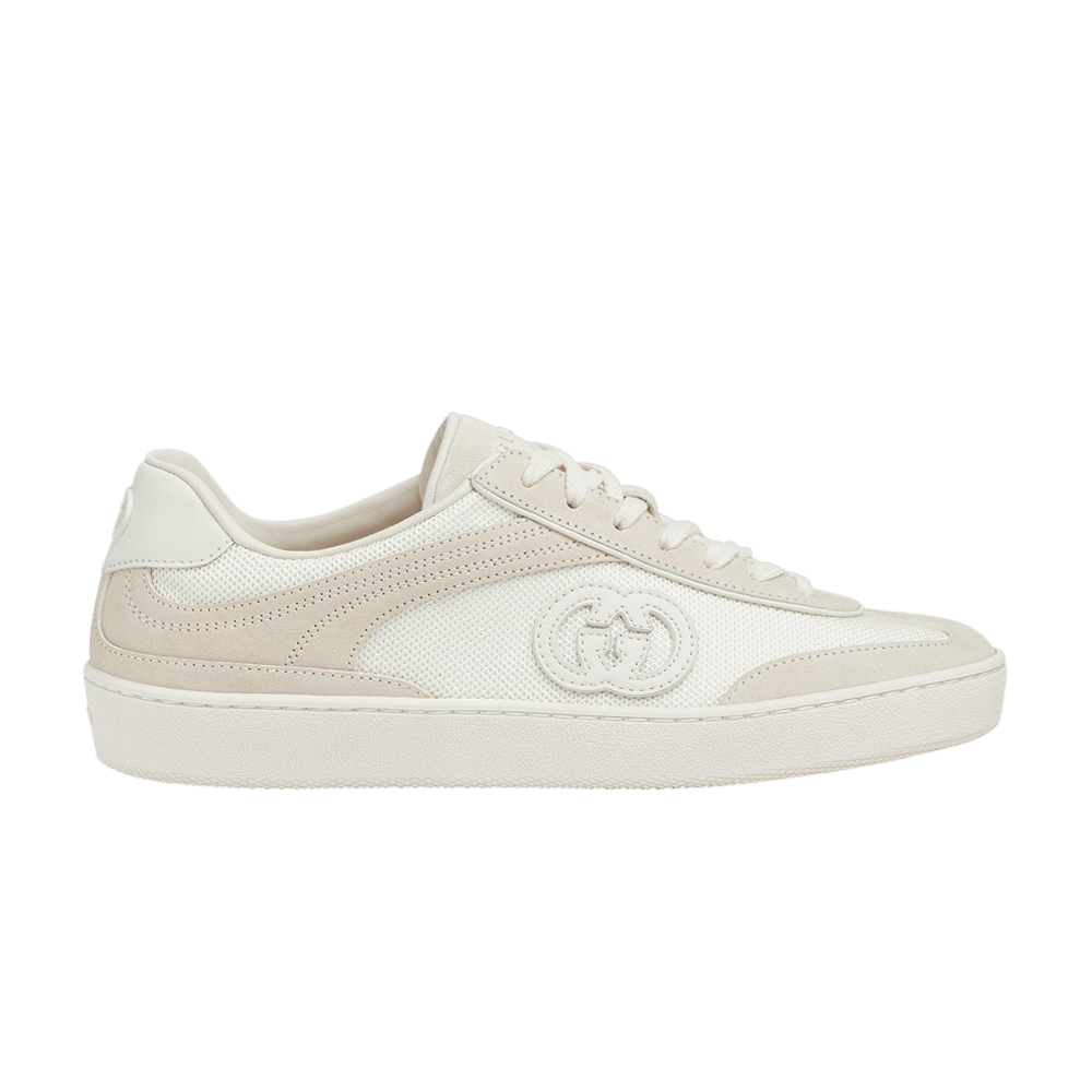 Gucci Wmns G74 'Interlocking G - White Suede'
