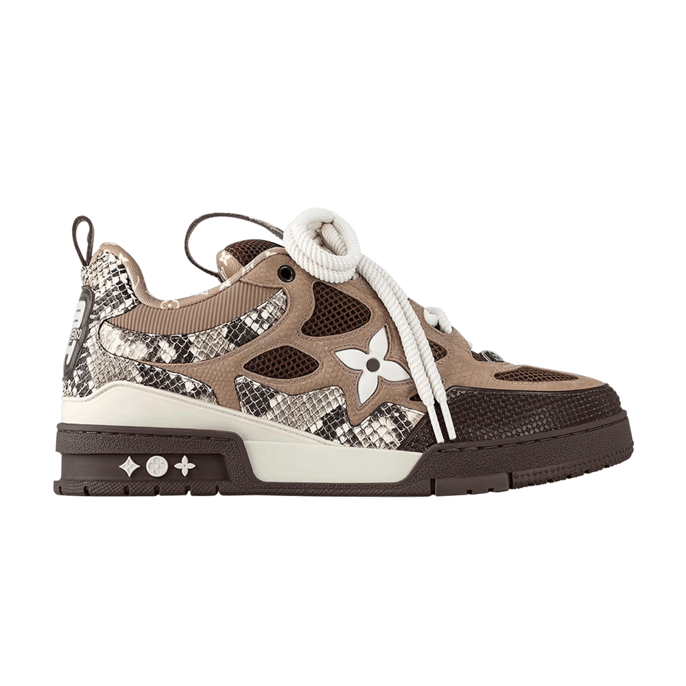 Louis Vuitton Skate 'Brown Python'
