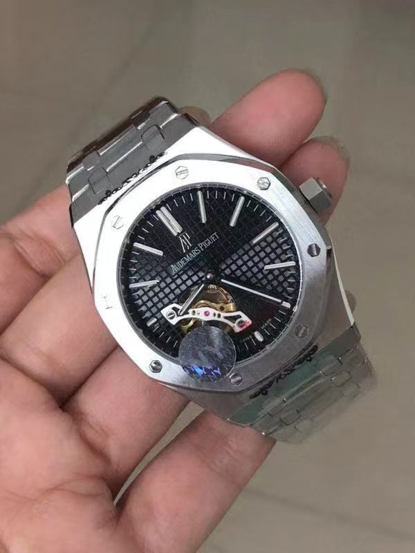 Audemars Piguet Royal Oak Black Dial Silver