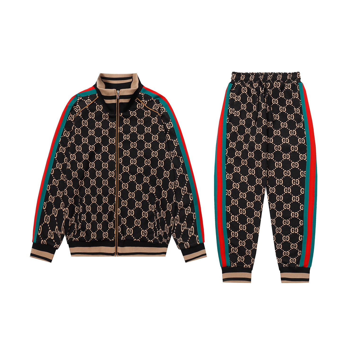 Gucci Black/Brown Tracksuit