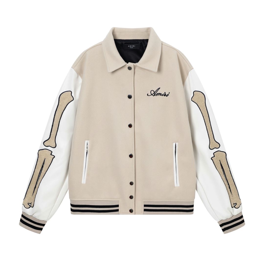 Amiri Baseball Bones Jacket