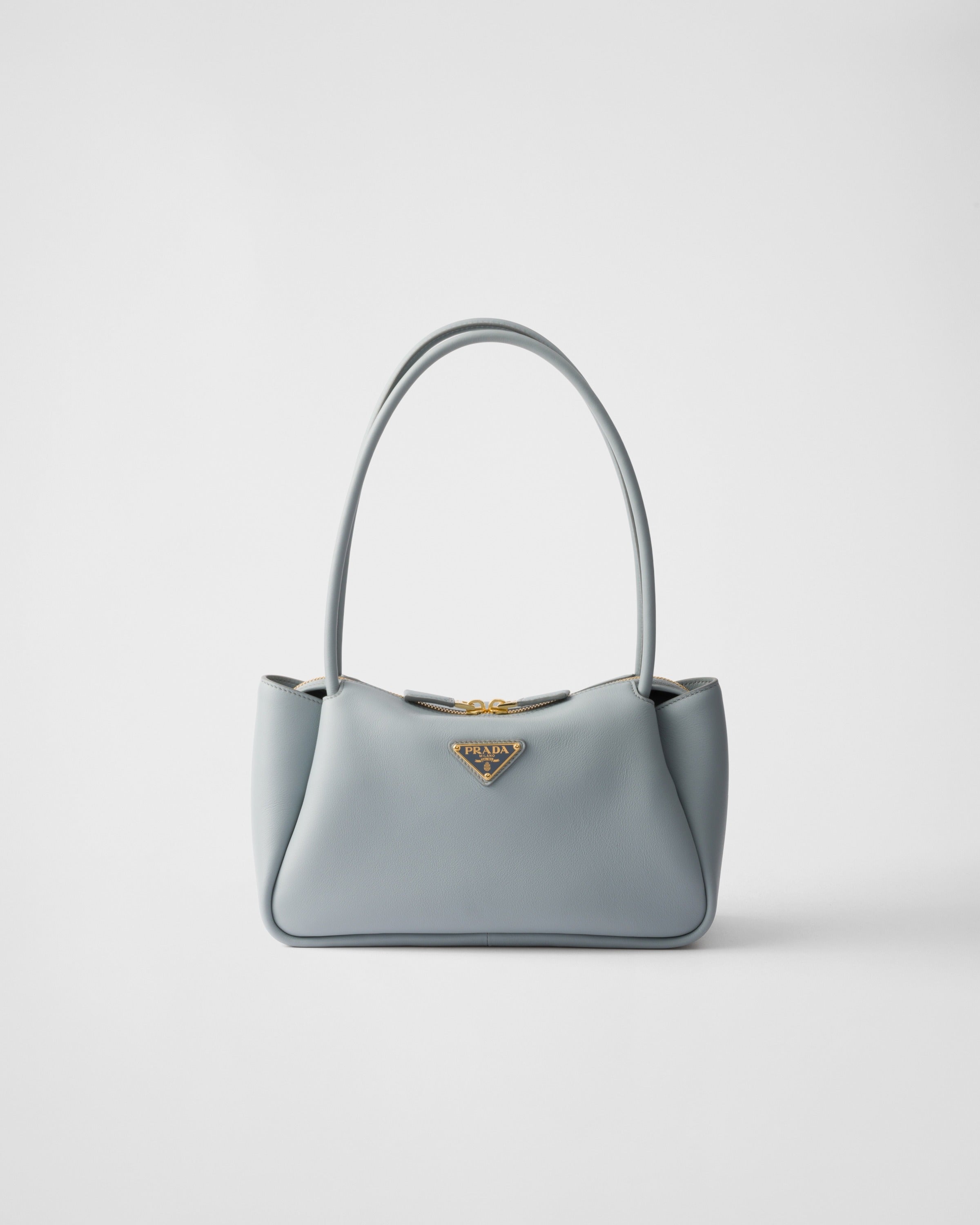 Prada Darling medium leather shoulder bag Opaline