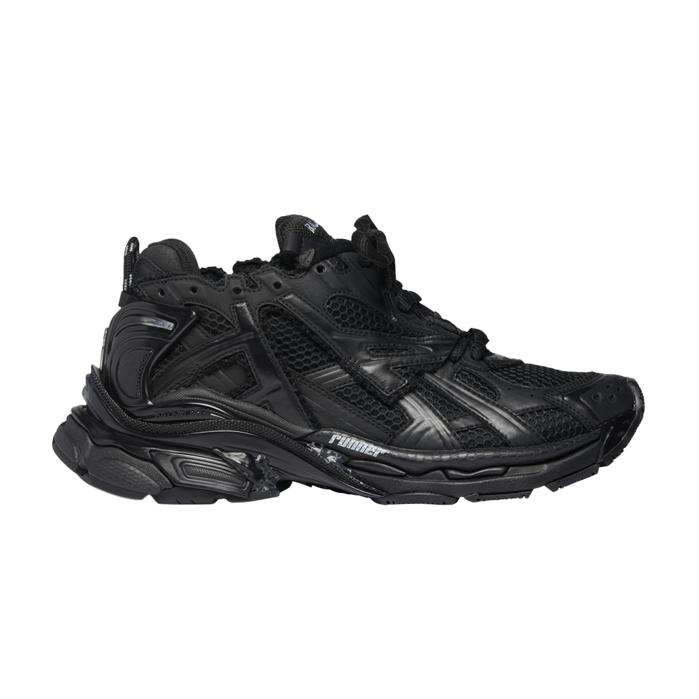 Balenciaga Wmns Runner Sneaker 'Worn-Out - Black'
