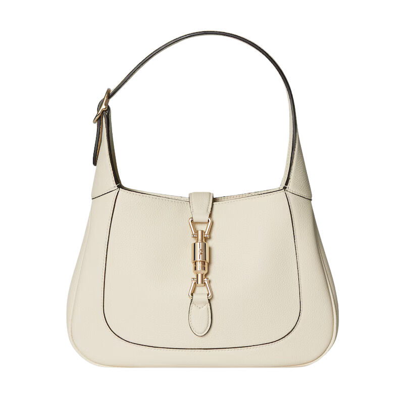 Gucci Jackie 1961 Small Shoulder Bag Ivory Leather