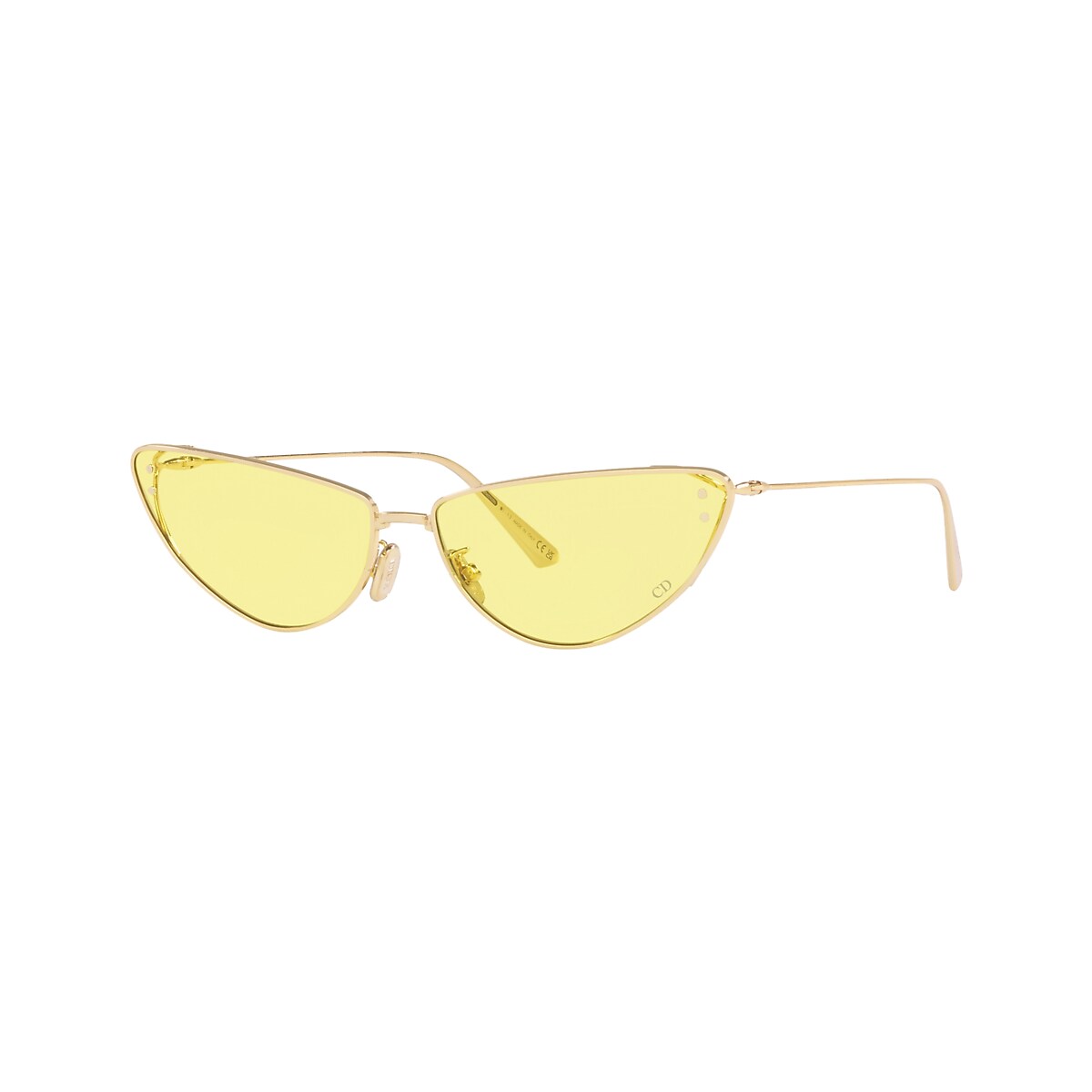 DIOR MissDior B1U Gold Shiny - Women Luxury Sunglasses, Yellow Lens