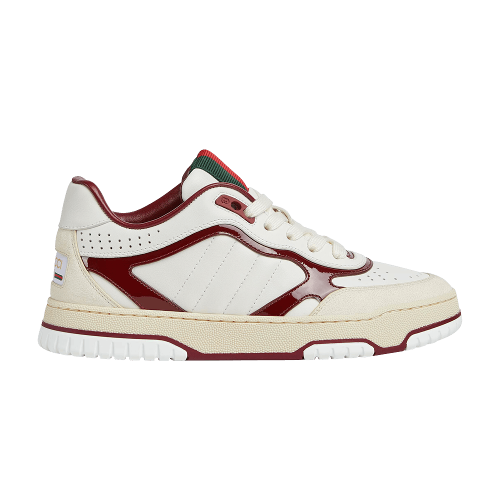 Gucci Wmns Re-Web Sneaker 'White Rosso Ancora'