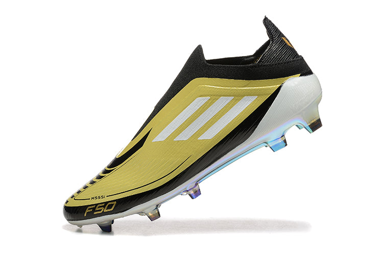 Adidas F50 Gold Metallic Messi Edition