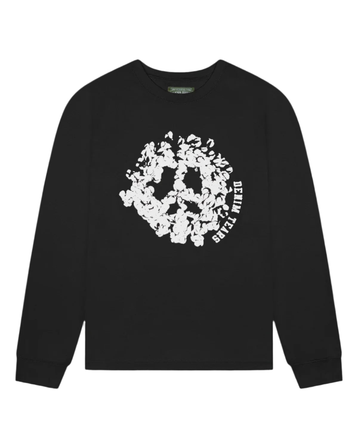 Denim Tears University Long Sleeve Black Black