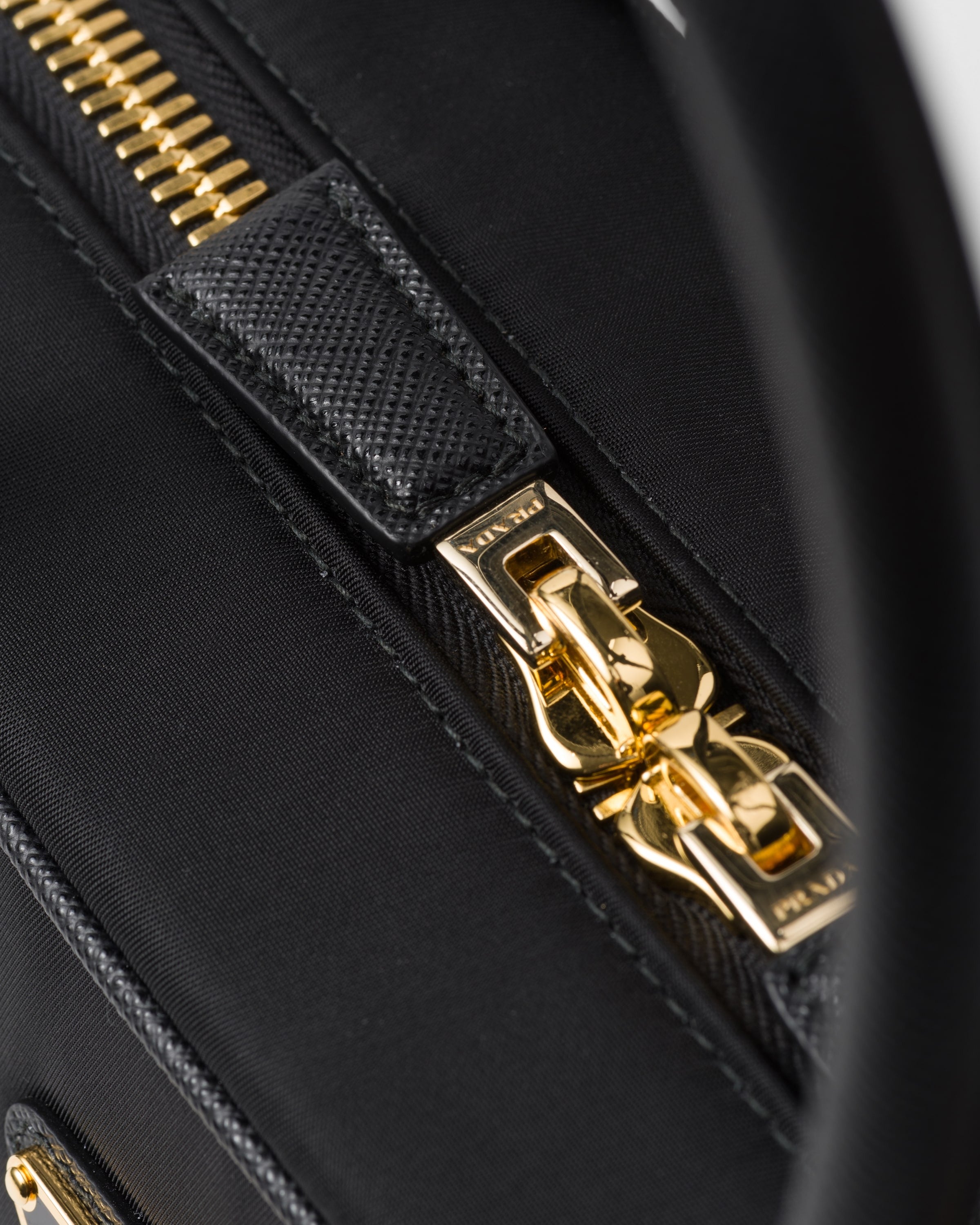 Prada Re-Edition 1978 medium Re-Nylon and Saffiano leather two-handle bag Black