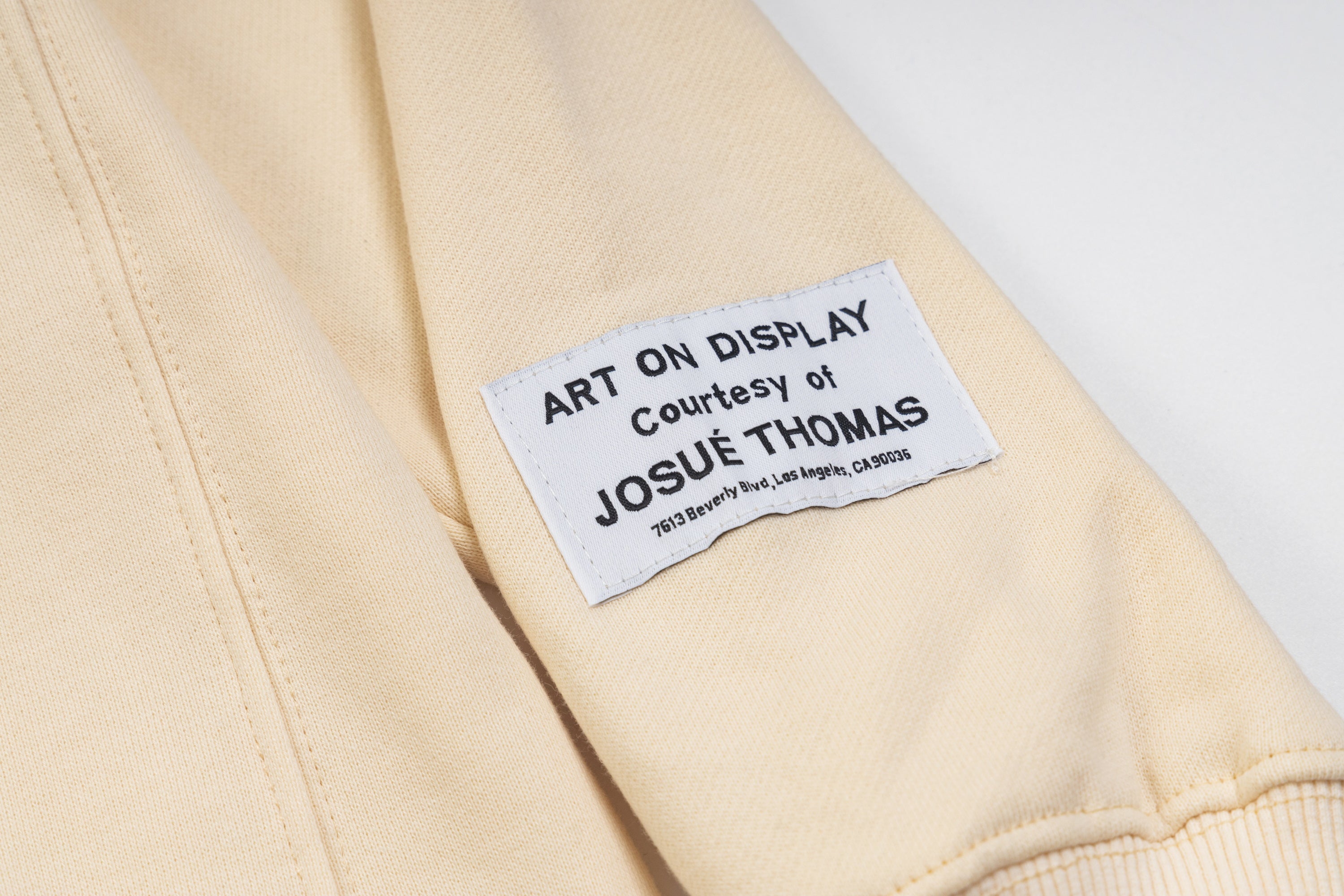 Gallery Dept. Graffiti Hoodie Beige