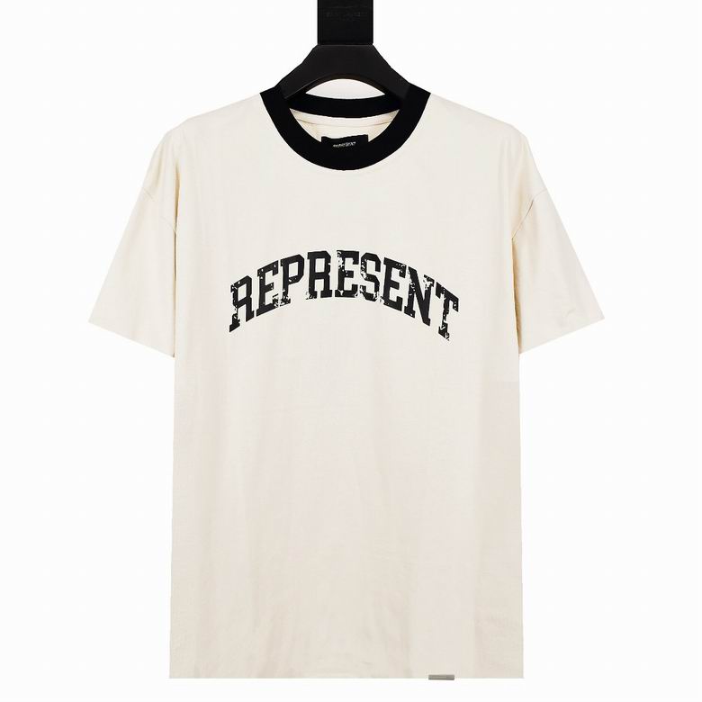 Represent T-shirt Black/White