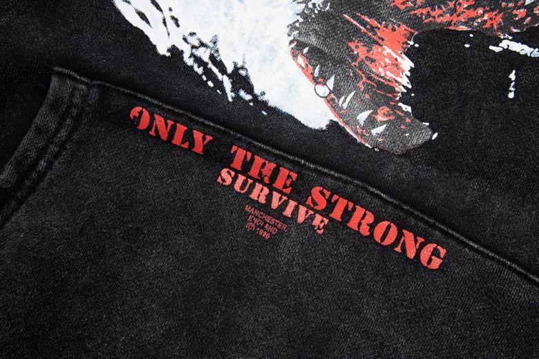 Represent  Only The Strong Survive Shark Hoodie