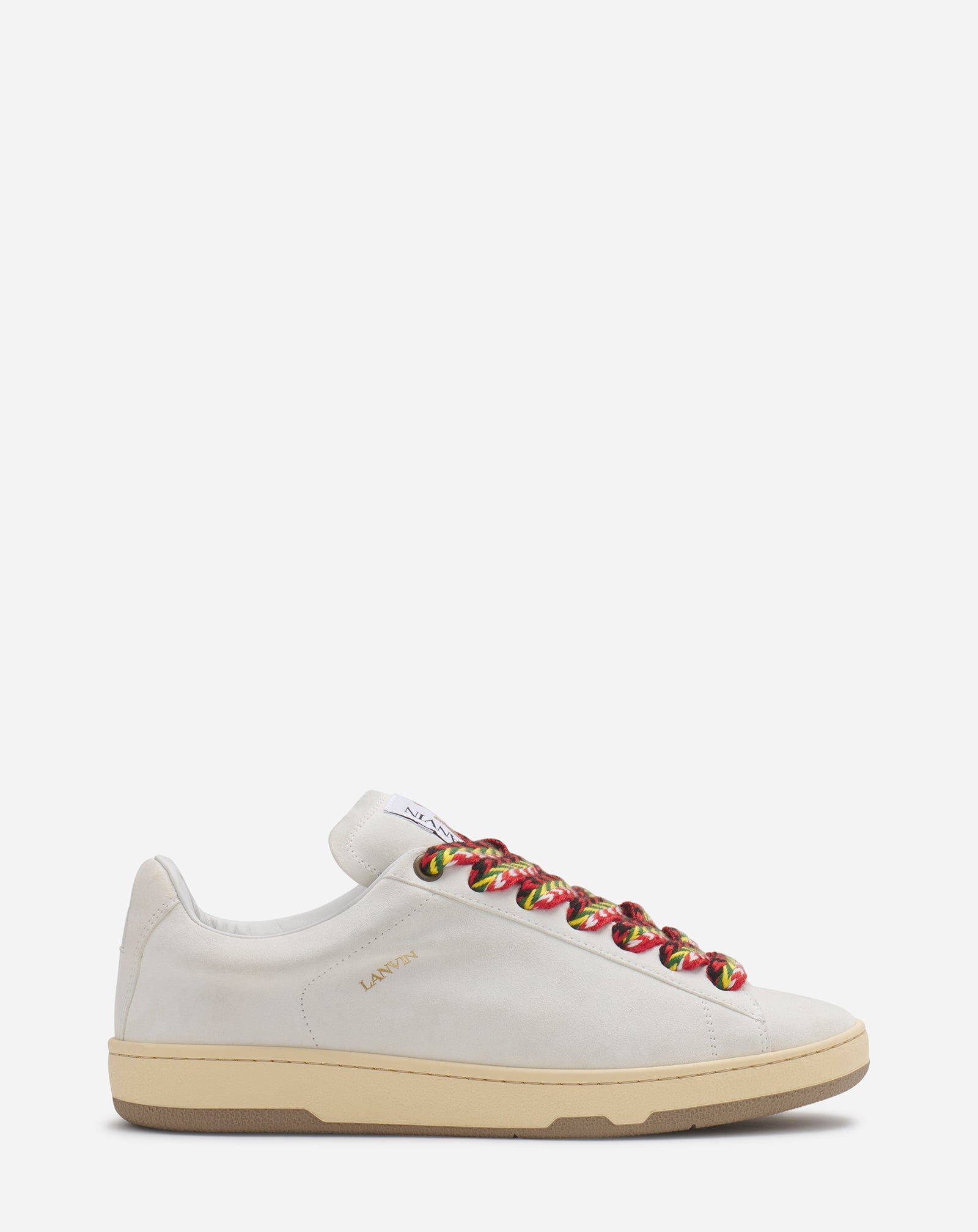 SUEDE CURB LITE SNEAKERS - WHITE