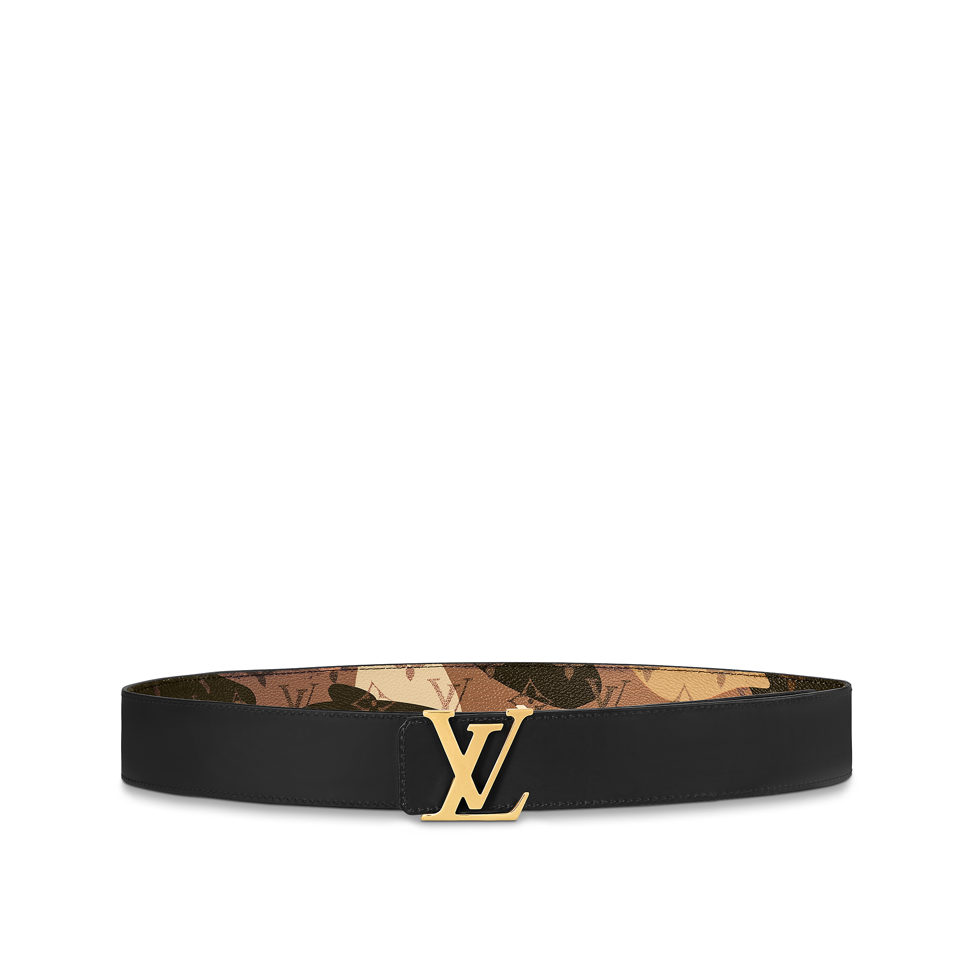 LV Initials 40mm Reversible Belt SANS LIGNE ESTHETIQUE - Brown