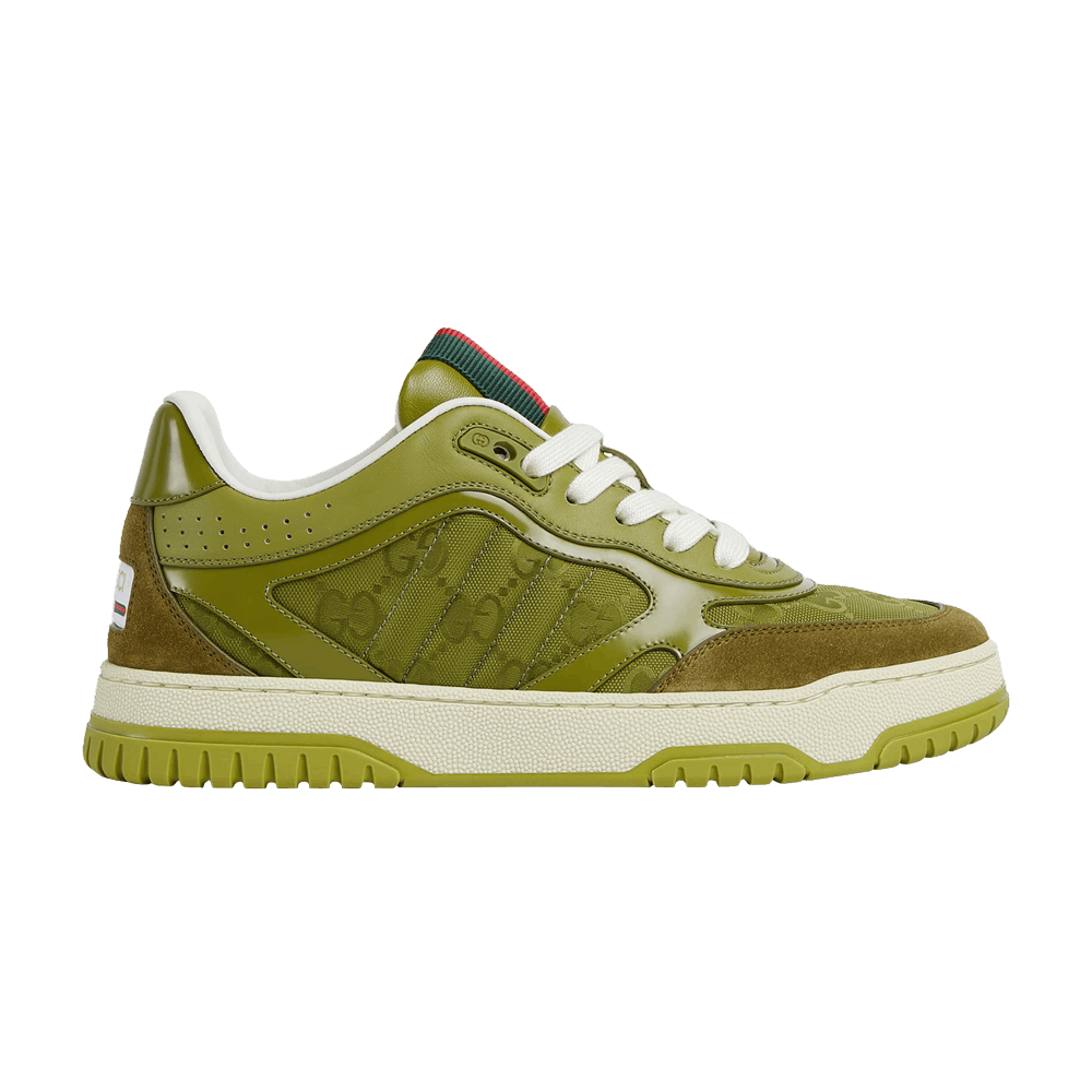Gucci Wmns Re-Web Sneaker 'GG Canvas - Dark Green'